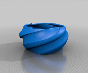 Swirly Vase 3D Models