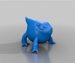 Bubbletoad 3D Models