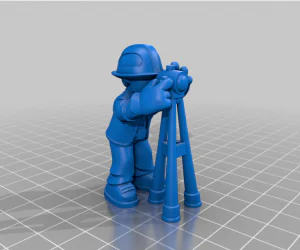 Sam The Surveyor Only 3D Models
