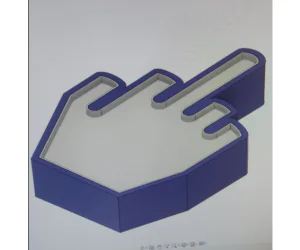 Led Strip Middle Finger 3D Models