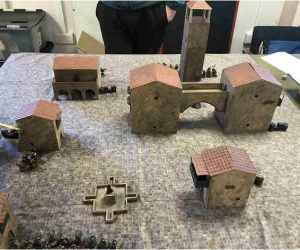 Wargames Terrain Tiled City Fantasy Lotr 3D Models