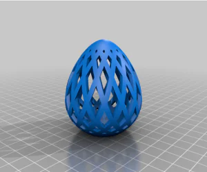 Decorative Easter Egg 3D Models