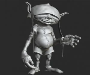 Goblin From Faeries By Brian Froud And Alan Lee 3D Models