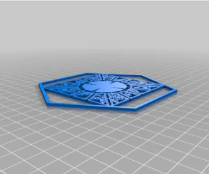 100Hex Hellraiser Box Lament Configuration Tiles 3D Models