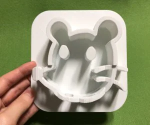 2020 White Mouse Illusion 3D Models
