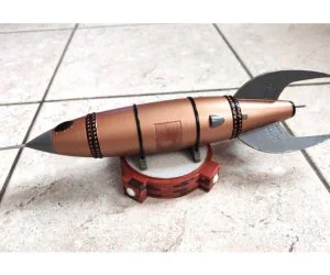 Stand For “Myst Rocket Remodeled” 3D Models