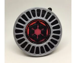 Star Wars Death Star Window With Hidden Empire Symbol 3D Models