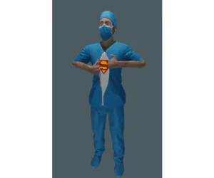 Super Hero Doctor 3D Models
