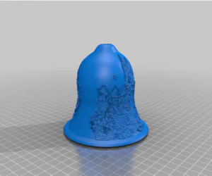 Happy Easter Litho Bells New Design 3D Models