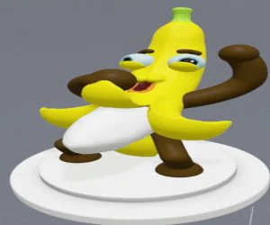 Pervy Banana 3D Models