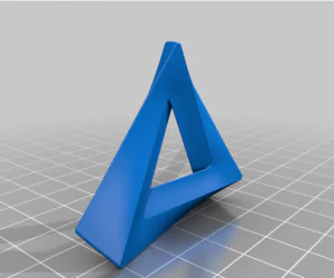 Impossible Triangle Fdm Friendly 3D Models