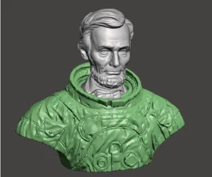 Lincoln In Space 3D Models