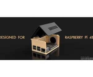 Raspberrypi 4 Case 3D Models