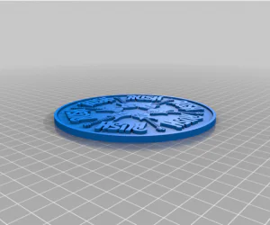 Rush Rickenbacker Coaster 3D Models