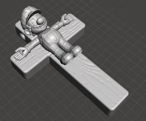 The Crucifixion Of St. Super Mario 3D Models
