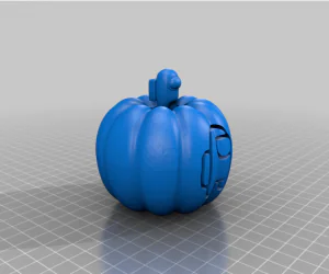 Among Us Pumpkin 3D Models