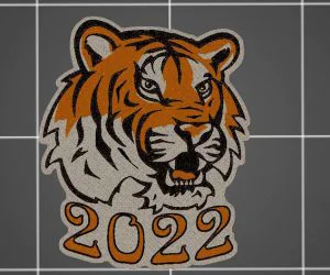 Tiger 2022 3 Color 1 Nozzle 3D Models