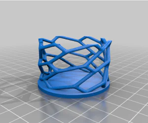 Voronoi Tealight Holder 3D Models