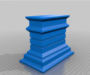 Base Podest For Statue 3D Models