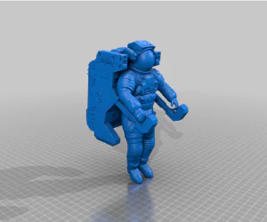 Corrected Nasa Astronaut 3D Models