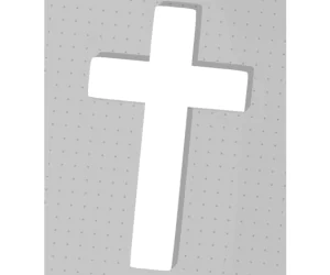 Simple Crucifix 3D Models