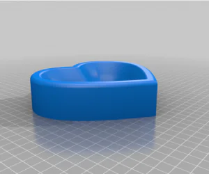 Heart Bowl 3D Models