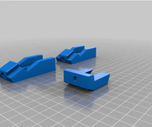 Cnc Push Clamps 3D Models
