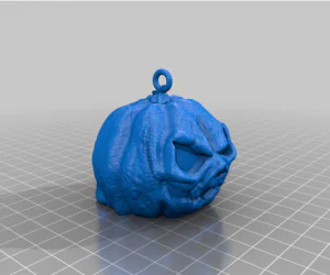 Halloween Death Whistle Remix With Necklace Ring 3D Models