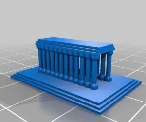 Ris Science Club’S Customized Greek Temple 3D Models