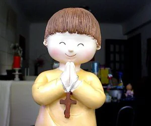 Praying Boy V2 3D Models
