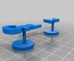 Cufflinks Ctrl Alt 3D Models