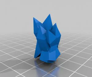 Crystal Clusters 3D Models