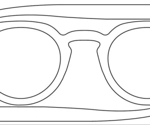 Open Glasses Model 004 3D Models