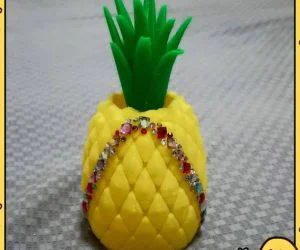 Pineapple Toothpick Tank 3D Models
