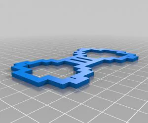 Pixelated Bow Tie 3D Models