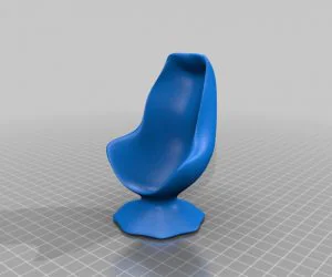 Egg Chair 3D Models