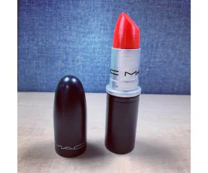 Mac Lipstick 3D Models