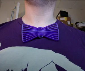 A Shirt Clip For The Bow Tie 3D Models