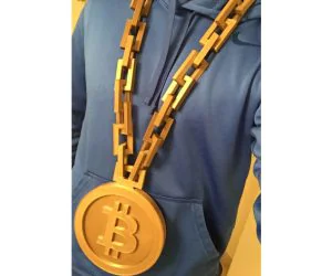 Bitcoin On The Block Chain 3D Models