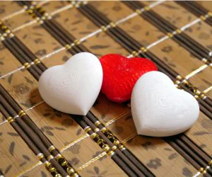 Love Heart High Res 3D Models