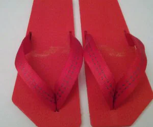 Sandal Aka Flip Flop 3D Models
