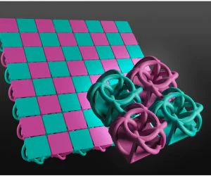 Checkered Chainmail 3D Models