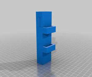 Remixed Molle Pendigitizer Holder Speed Clip 3D Models
