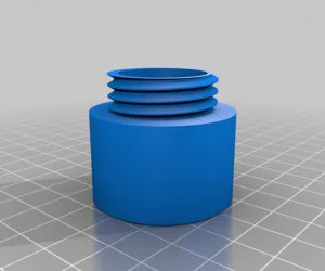 Mini Boite Ronde Avec Filet 3D Models