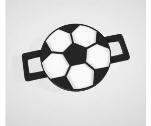 Soccer Pop Lace Bicolor Compatible 3D Models