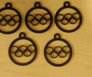 Olympic Medal 3D Models