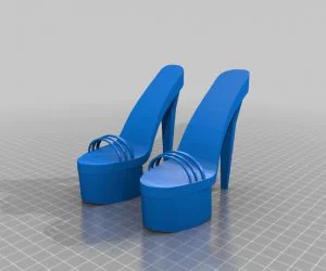 High Heel Shoes 3D Models