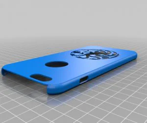 Iphone 66S Plus Targaryen Sigil Case 3D Models
