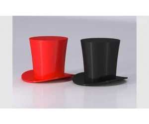 Top Hat Cylinder Hat 3D Models