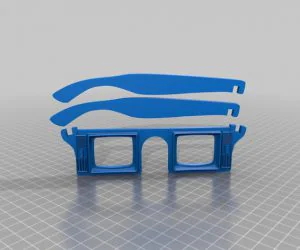 Retro Tv Sunglasses 3D Models